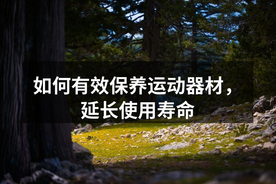 定期清洁运动器材